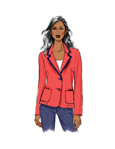Patron de veste - Butterick 5926