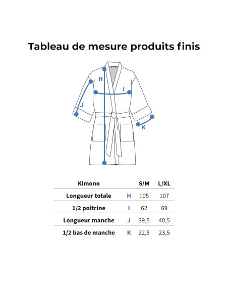Patron de kimono et ensemble de bain Alexandrie - Ikatee