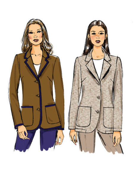 Patron de veste - Butterick 5926