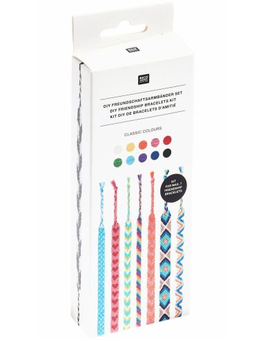 Kit bracelet brésilien - Classic colours