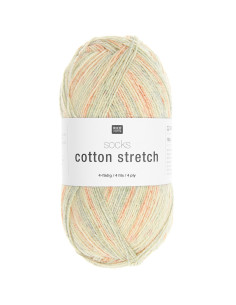 Laine Socks cotton Stretch 4 fils Rico Design