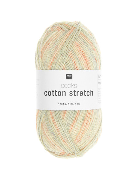 Laine Socks cotton Stretch 4 fils Rico Design