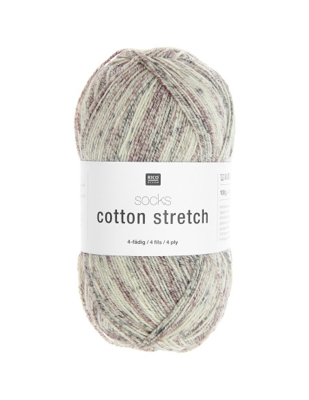 Laine Socks cotton Stretch 4 fils Rico Design