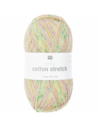 Laine Socks cotton Stretch 4 fils Rico Design