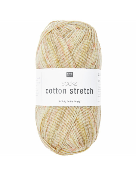 Laine Socks cotton Stretch 4 fils Rico Design