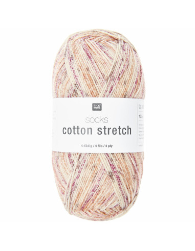 Laine Socks cotton Stretch 4 fils Rico Design