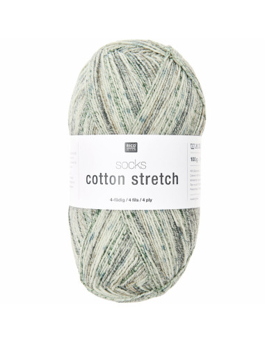 Laine Socks cotton Stretch 4 fils Rico Design