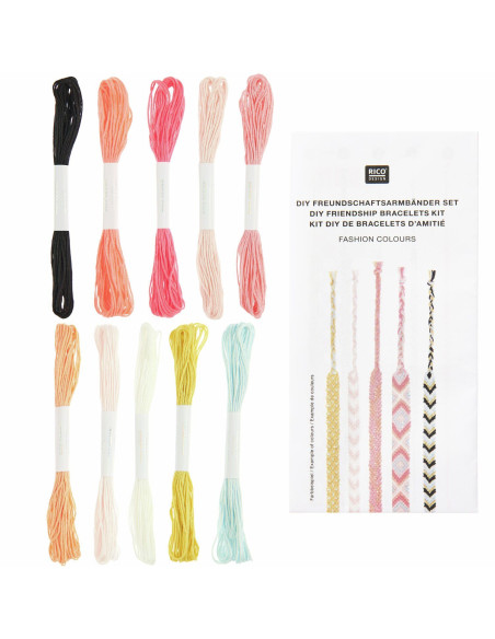 Kit bracelet brésilien - Fashion colours