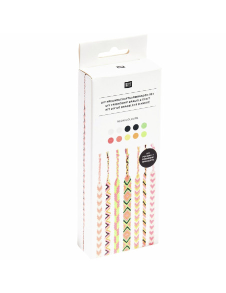 Kit bracelet brésilien - Néon colours