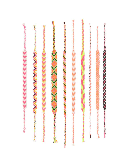Kit bracelet brésilien - Néon colours
