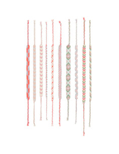 Kit bracelet brésilien - Pastel colours 2