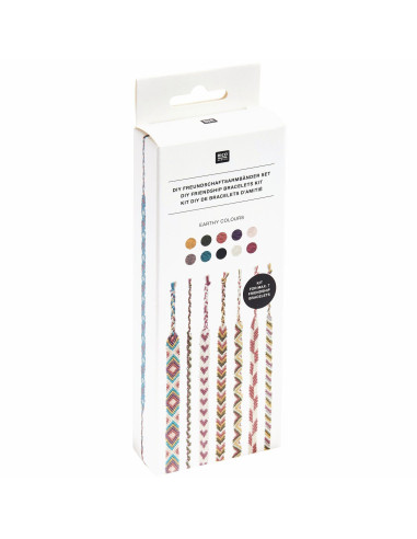 Kit bracelet brésilien - Earthy colours