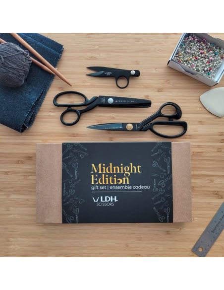 Coffret ciseaux de couture LDH – Midnight Edition