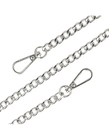 Chaine pour sac à main 120 cm - Argent