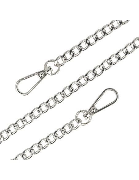 Chaine pour sac à main 120 cm - Argent