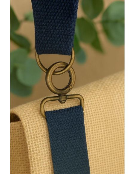 Mousqueton pivotant rond - Bronze 32 x 20 mm