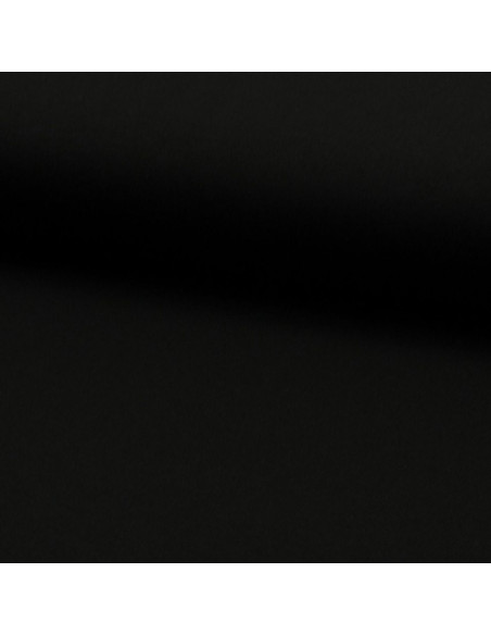Tissu jersey viscose - Noir