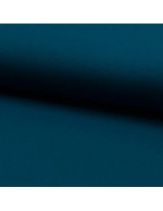 Tissu jersey viscose - Bleu pétrole