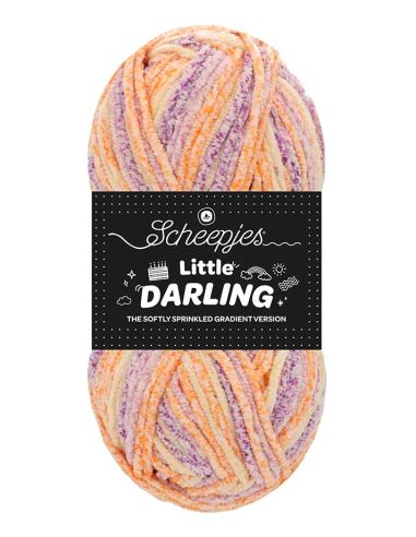 Fil chenille Scheepjes Little Darling Sprinkled Gradient