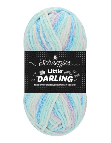 Fil chenille Scheepjes Little Darling Sprinkled Gradient