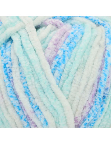 Fil chenille Scheepjes Little Darling Sprinkled Gradient