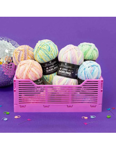 Sachet de 4 pelotes Scheepjes Little Darling Sprinkled - Sundae Parade 2