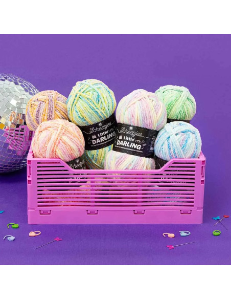 Sachet de 4 pelotes Scheepjes Little Darling Sprinkled - Sundae Parade