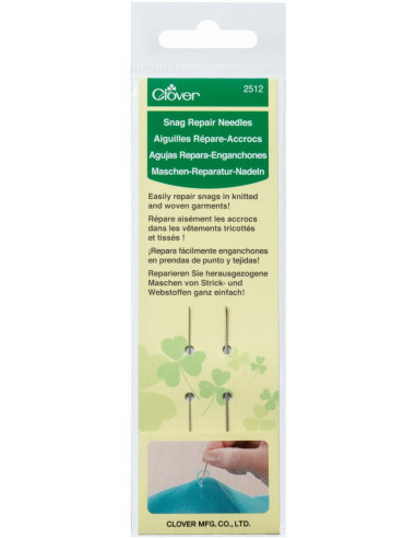 Aiguilles répare-accrocs Clover