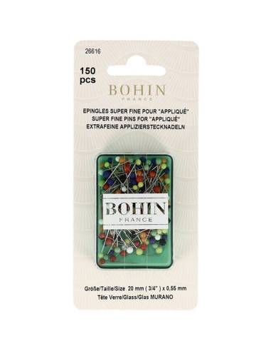 Boite de 150 épingles pour appliqués Bohin