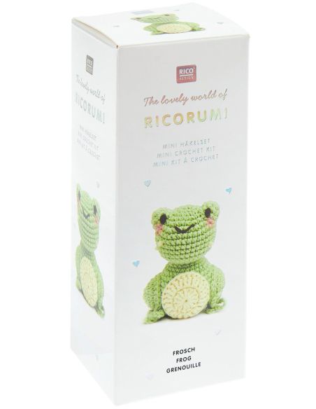 Mini kit crochet Ricorumi - Grenouille