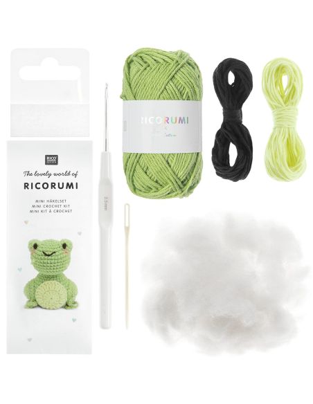 Mini kit crochet Ricorumi - Grenouille