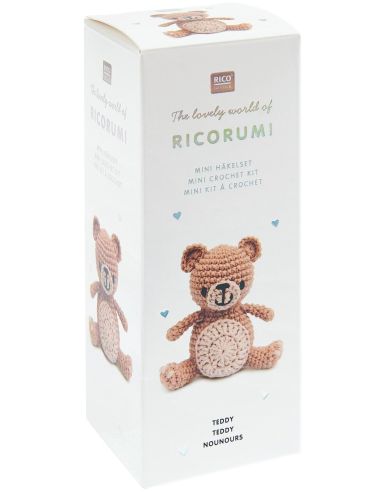 Mini kit crochet Ricorumi - Ourson