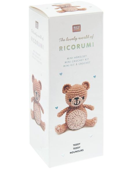 Mini kit crochet Ricorumi - Ourson