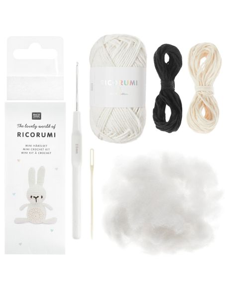 Mini kit crochet Ricorumi - Lapin