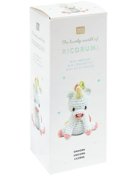 Mini kit crochet Ricorumi - Licorne