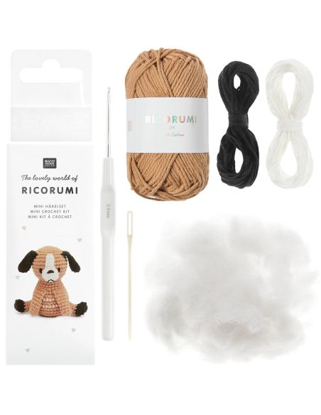 Mini kit crochet Ricorumi - Chien