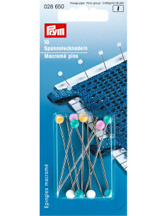 Épingles macramé