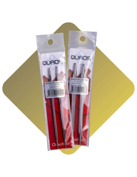 Pointes d´aiguilles métal Quads ChiaoGoo
