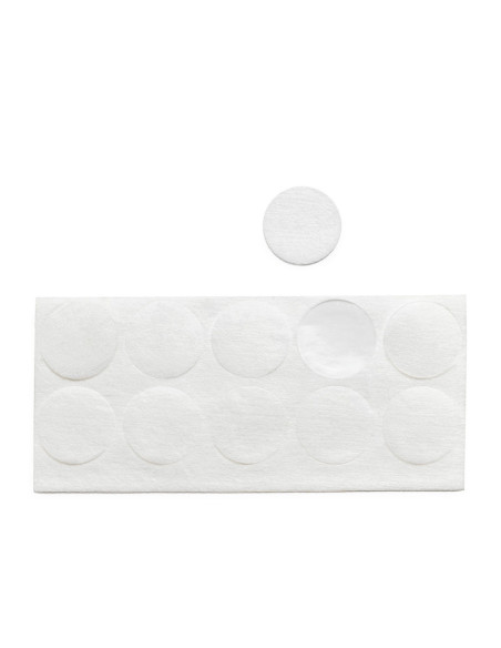 Points de renforts thermocollants pour pose de pressions et d´oeillets