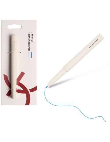 Stylo effaçable à l'eau - Bleu