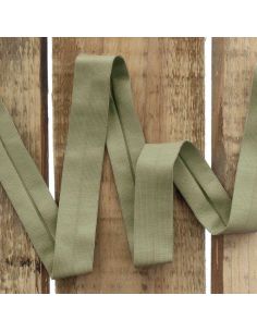Biais jersey coton - Kaki clair