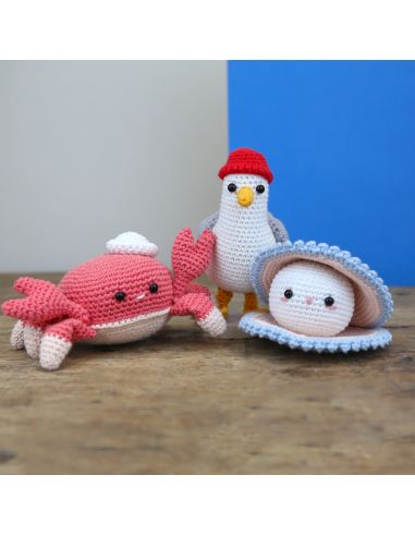 Kit crochet - Stephen la mouette