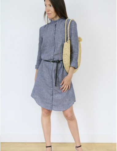 Patron de chemise ou robe Azur - Atelier Scämmit