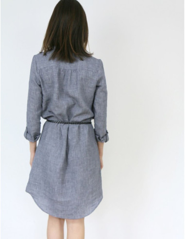Patron de chemise ou robe Azur - Atelier Scämmit