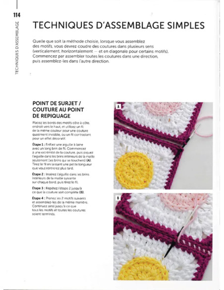 Livre la bible des grannies au crochet