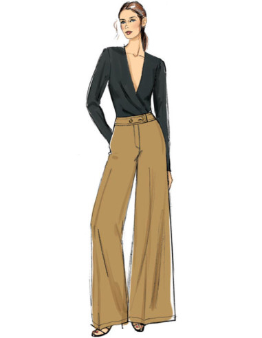 Patron de pantalon - Vogue 9361