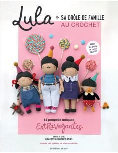 Livre Lulu & sa drôle de famille au crochet