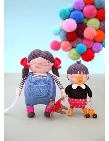 Livre Lulu & sa drôle de famille au crochet