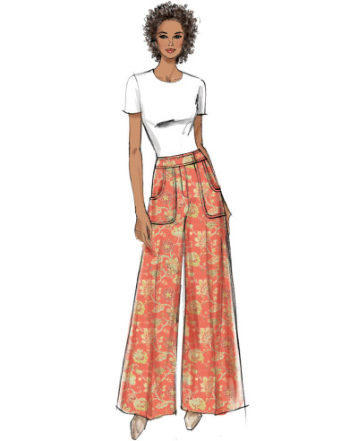 Patron de pantalon - Vogue 9361