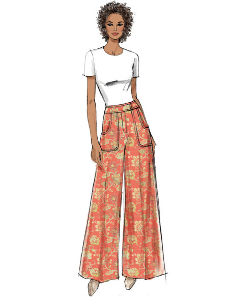 Patron de pantalon - Vogue 9361